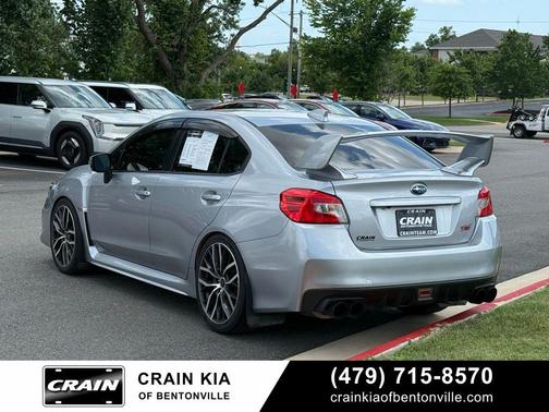 Ice Silver Metallic 2021 Subaru WRX STI Limited w/Wing