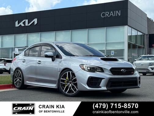 Ice Silver Metallic 2021 Subaru WRX STI Limited w/Wing