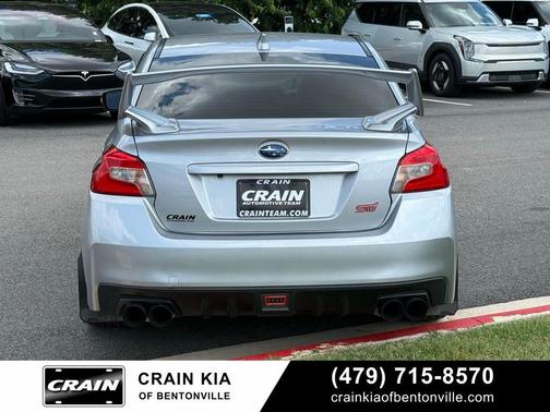 Ice Silver Metallic 2021 Subaru WRX STI Limited w/Wing