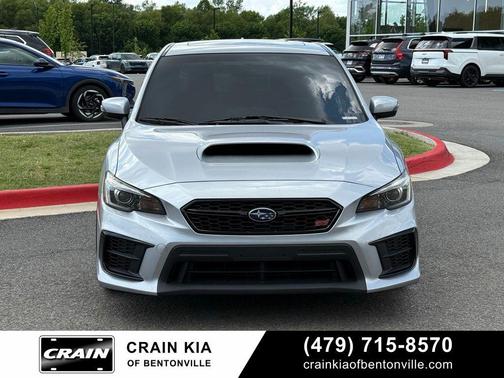 Ice Silver Metallic 2021 Subaru WRX STI Limited w/Wing