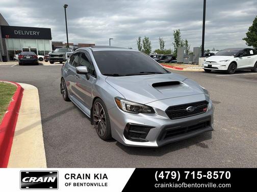 Ice Silver Metallic 2021 Subaru WRX STI Limited w/Wing