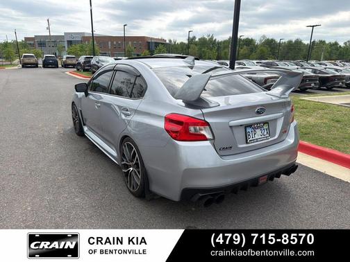 Ice Silver Metallic 2021 Subaru WRX STI Limited w/Wing
