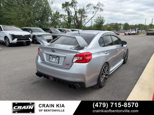 Ice Silver Metallic 2021 Subaru WRX STI Limited w/Wing