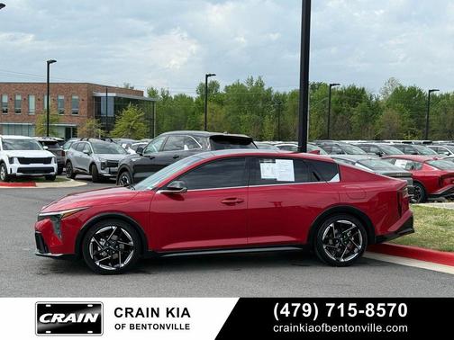 Currant Red 2025 Kia K4 GT-Line