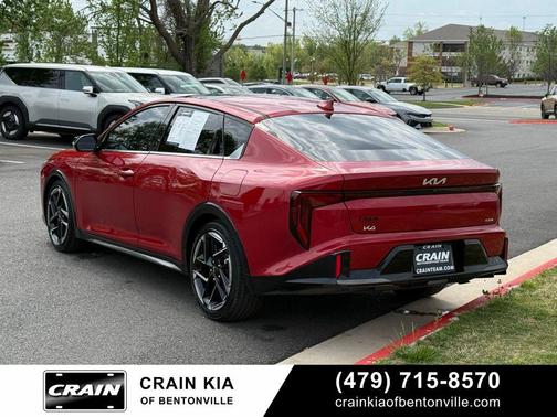 Currant Red 2025 Kia K4 GT-Line