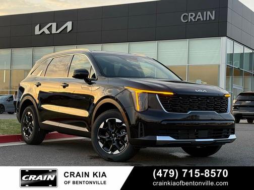 Ebony Black 2026 Kia Sorento S