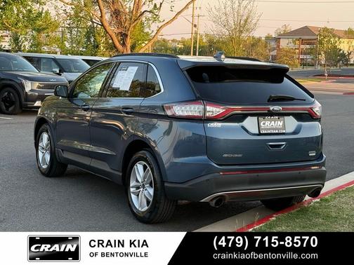 BLUE METALLIC 2018 Ford Edge SEL