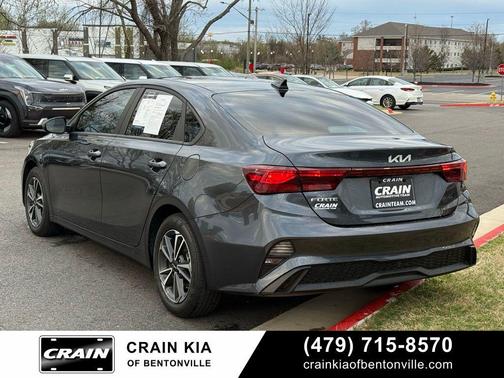 Gravity Gray 2024 Kia Forte LXS
