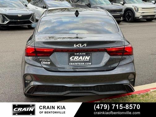 Gravity Gray 2024 Kia Forte LXS