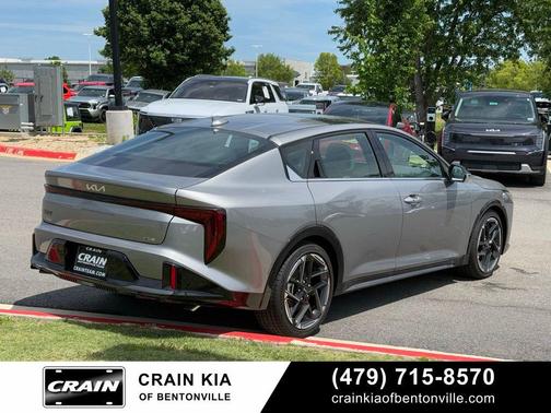 Steel Gray 2026 Kia K4 GT-Line