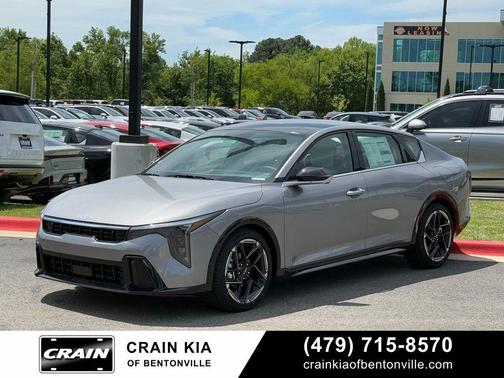 Steel Gray 2026 Kia K4 GT-Line