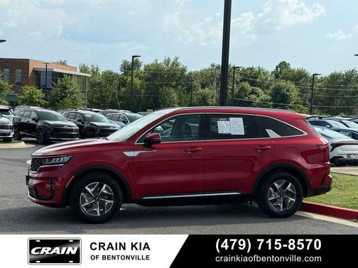 Runway Red 2022 Kia Sorento Hybrid EX