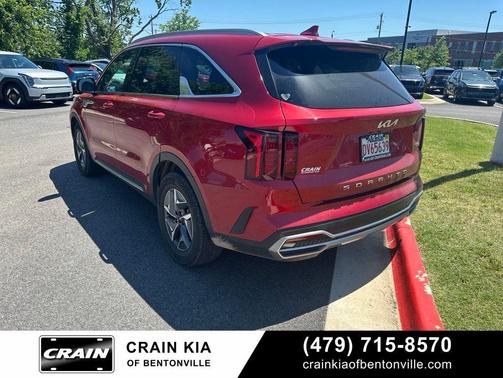 Runway Red 2022 Kia Sorento Hybrid EX