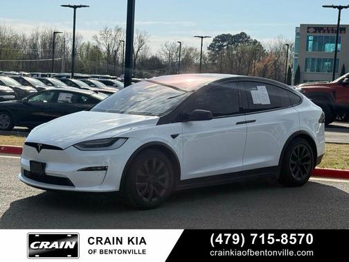 Pearl White 2022 Tesla Model X Dual Motor All-Wheel Drive