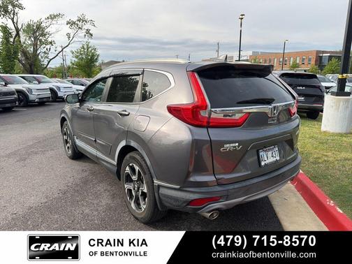Gray 2019 Honda CR-V Touring