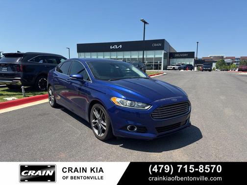 DEEP IMPACT BLUE 2015 Ford Fusion Titanium