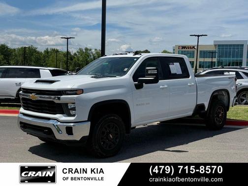 Summit White 2025 Chevrolet Silverado 2500 LT