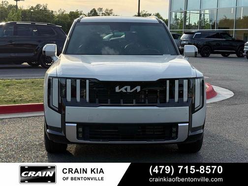 Ivory Silver 2027 Kia Telluride Hybrid SX