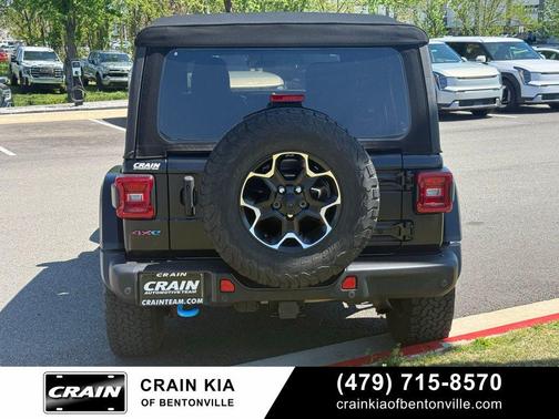 Black Clearcoat 2021 Jeep Wrangler Unlimited 4xe Rubicon