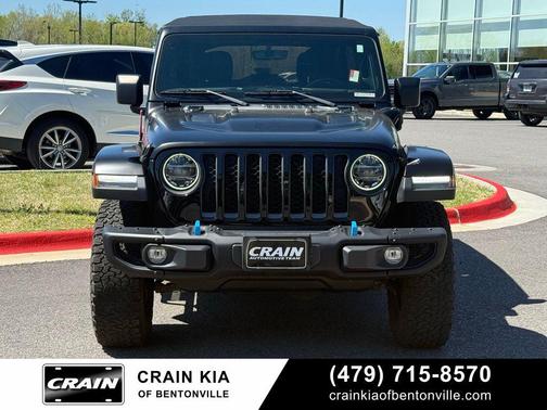 Black Clearcoat 2021 Jeep Wrangler Unlimited 4xe Rubicon