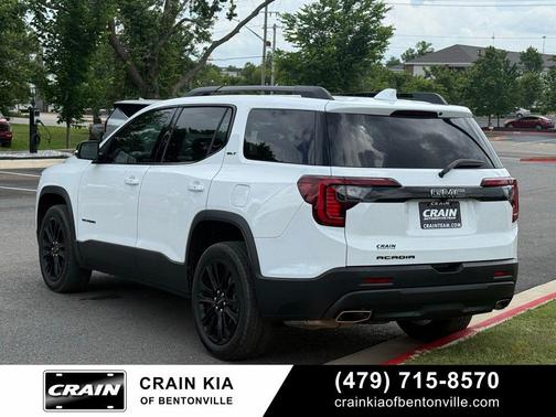 Summit White 2023 GMC Acadia FWD SLT