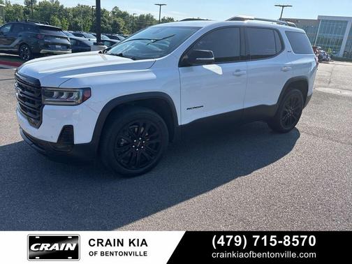 Summit White 2023 GMC Acadia FWD SLT