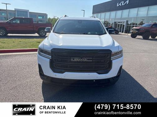 Summit White 2023 GMC Acadia FWD SLT