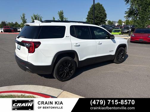 Summit White 2023 GMC Acadia FWD SLT