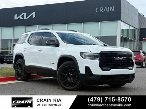 Summit White 2023 GMC Acadia FWD SLT