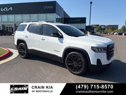 Summit White 2023 GMC Acadia FWD SLT