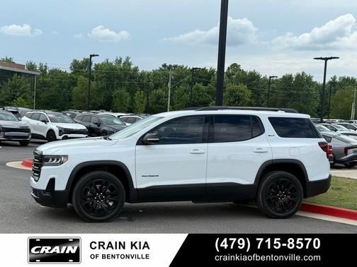 Summit White 2023 GMC Acadia FWD SLT