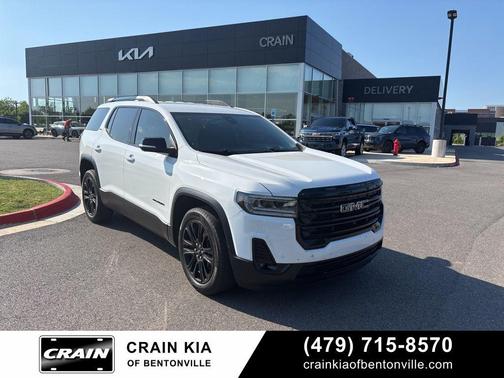 Summit White 2023 GMC Acadia FWD SLT
