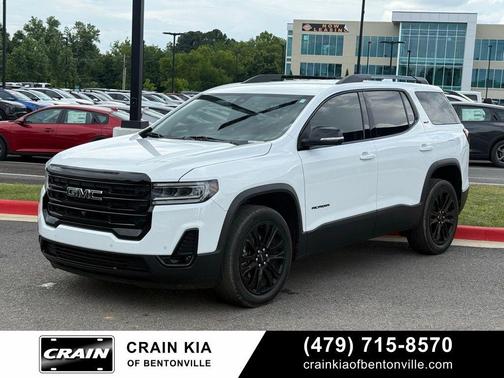 Summit White 2023 GMC Acadia FWD SLT