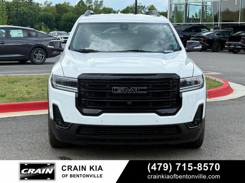 Summit White 2023 GMC Acadia FWD SLT