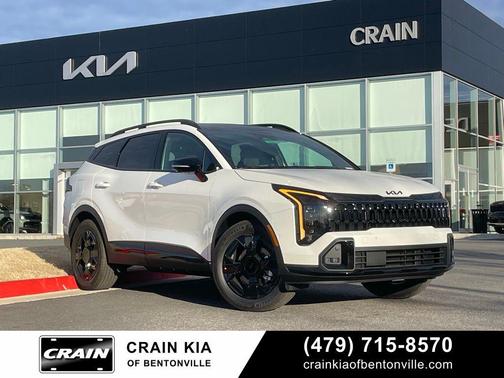 Snow White Pearl 2026 Kia Sportage Plug-In Hybrid X-Line Prestige