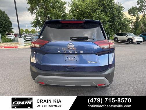 Caspian Blue Metallic 2023 Nissan Rogue SV