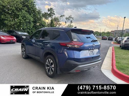 Caspian Blue Metallic 2023 Nissan Rogue SV