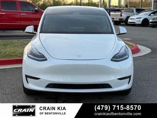 Pearl White Multi-Coat 2021 Tesla Model Y Performance Dual Motor All-Wheel Drive