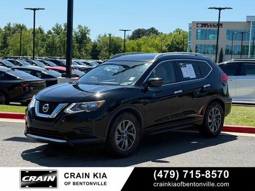 Magnetic Black 2017 Nissan Rogue SV