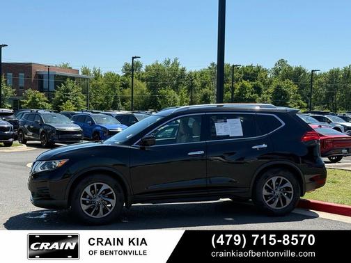 Magnetic Black 2017 Nissan Rogue SV