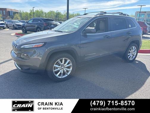 Granite Crystal Metallic Clearcoat 2016 Jeep Cherokee Limited