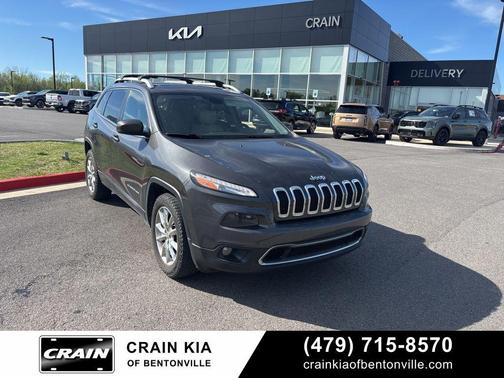 Granite Crystal Metallic Clearcoat 2016 Jeep Cherokee Limited