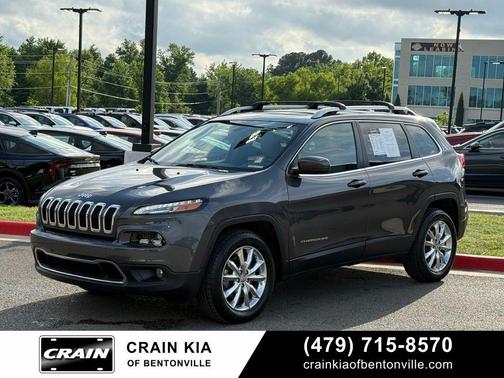 Granite Crystal Metallic Clearcoat 2016 Jeep Cherokee Limited