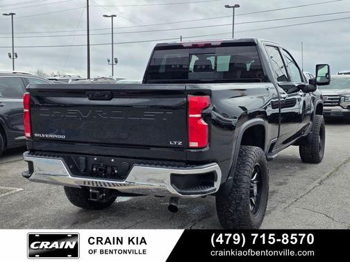 Black 2024 Chevrolet Silverado 2500 LTZ