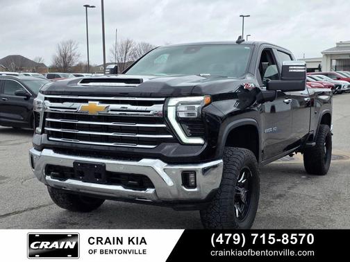 Black 2024 Chevrolet Silverado 2500 LTZ
