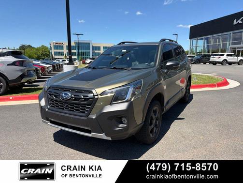 Autumn Green Metallic 2023 Subaru Forester Wilderness