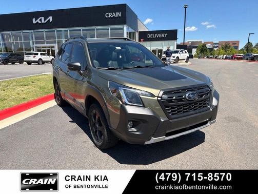 Autumn Green Metallic 2023 Subaru Forester Wilderness