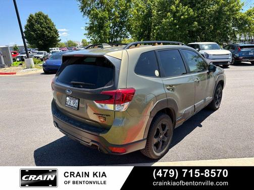 Autumn Green Metallic 2023 Subaru Forester Wilderness
