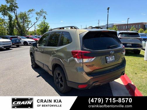 Autumn Green Metallic 2023 Subaru Forester Wilderness