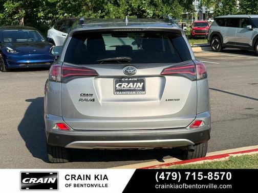 Silver Sky Metallic 2016 Toyota RAV4 Limited